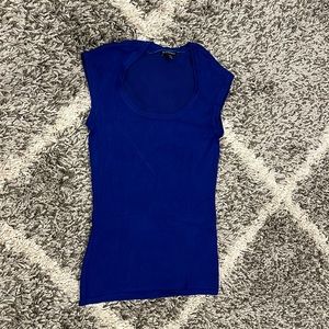 Le Chateau Royal Blue Sweater Shirt XS